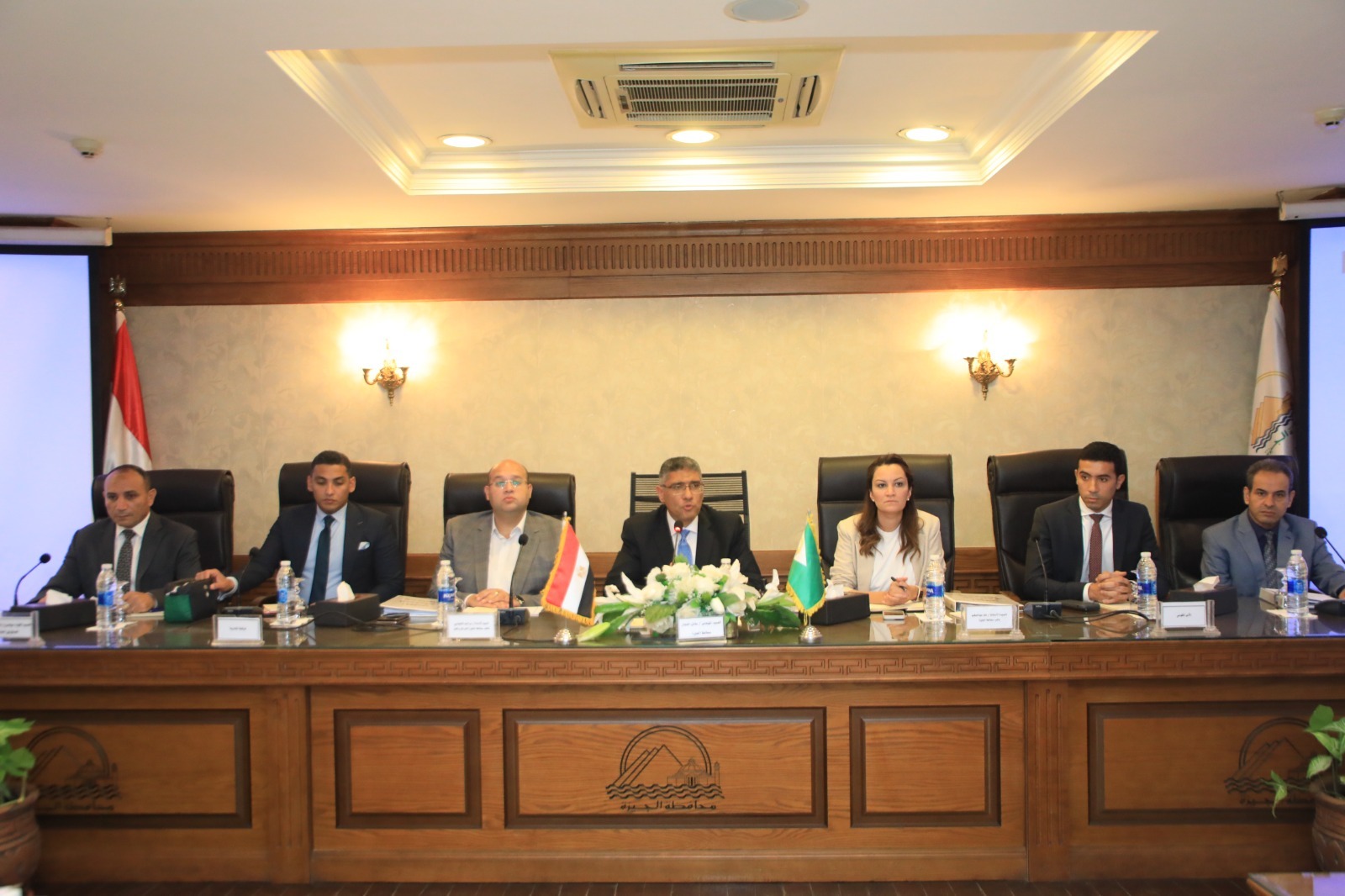 فى اجتماع المجلس التنفيذي للمحافظة