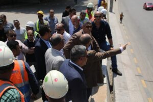 محافظ الجيزة يتفقد الخط الرابع لمترو الأنفاق