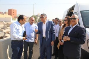 جولة لـ”محافظ الجيزة” بمحور عمرو بن العاص بالمنطقة الرابطة مع الطريق الدائري الجنوبي