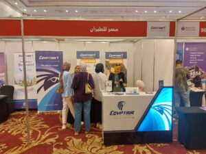 أكاديمية مصر للطيران للتدريب تشارك في معرض التعليم العالى EduHub Expo