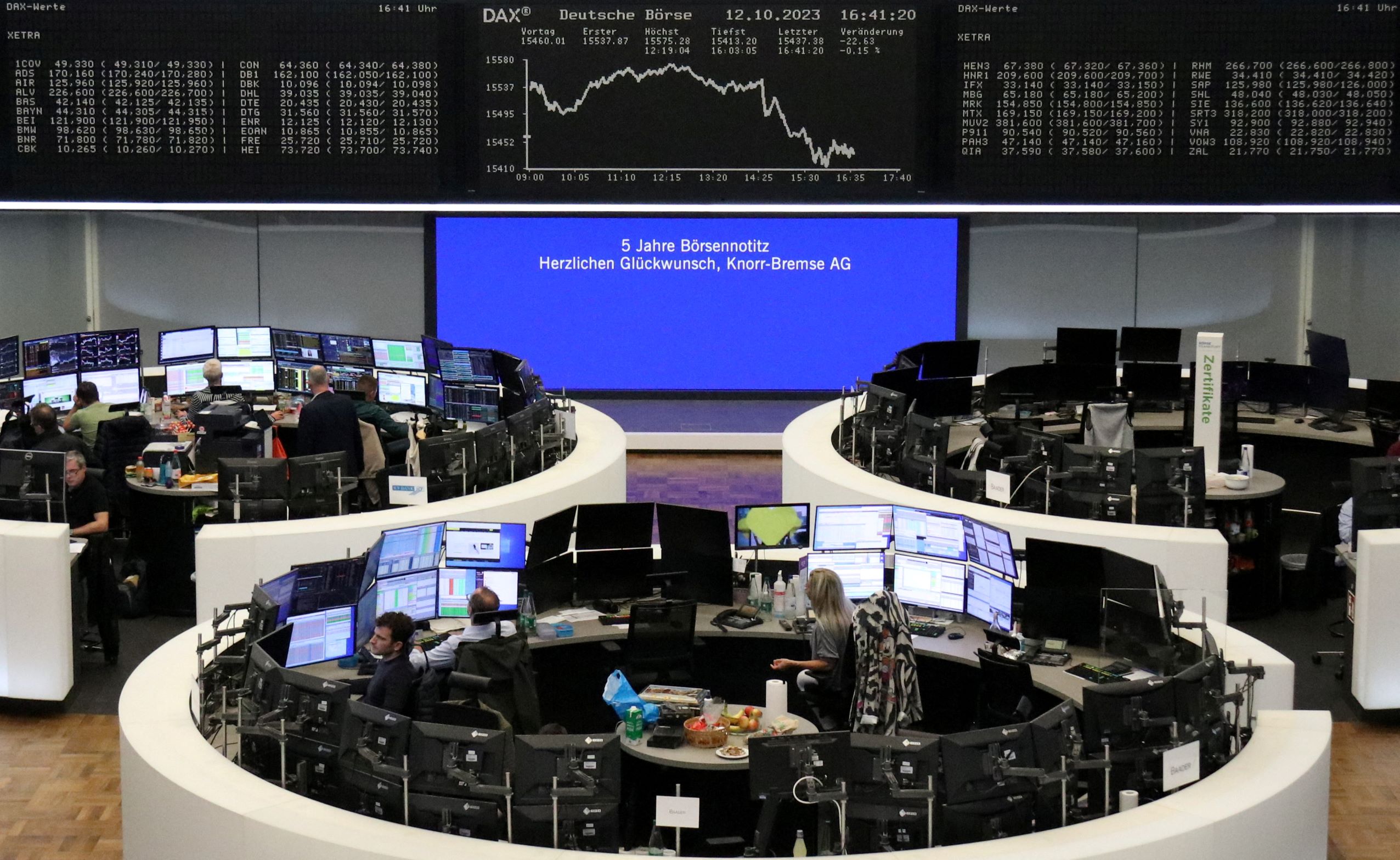 الأسهم الأوروبية ترتفع بدعم المراهنات على خفض الفائدة الأمريكية