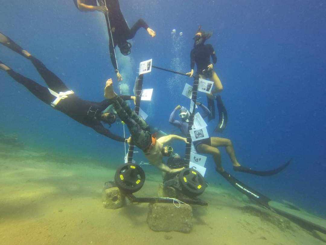 سباح مصري يحطم الرقم القياسي العالمي في الغطس ويضاف لموسوعة غينيس