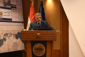 الفريق أسامة ربيع يشهد ندوة دينية تثقيفية بعنوان “الدين المعاملة”