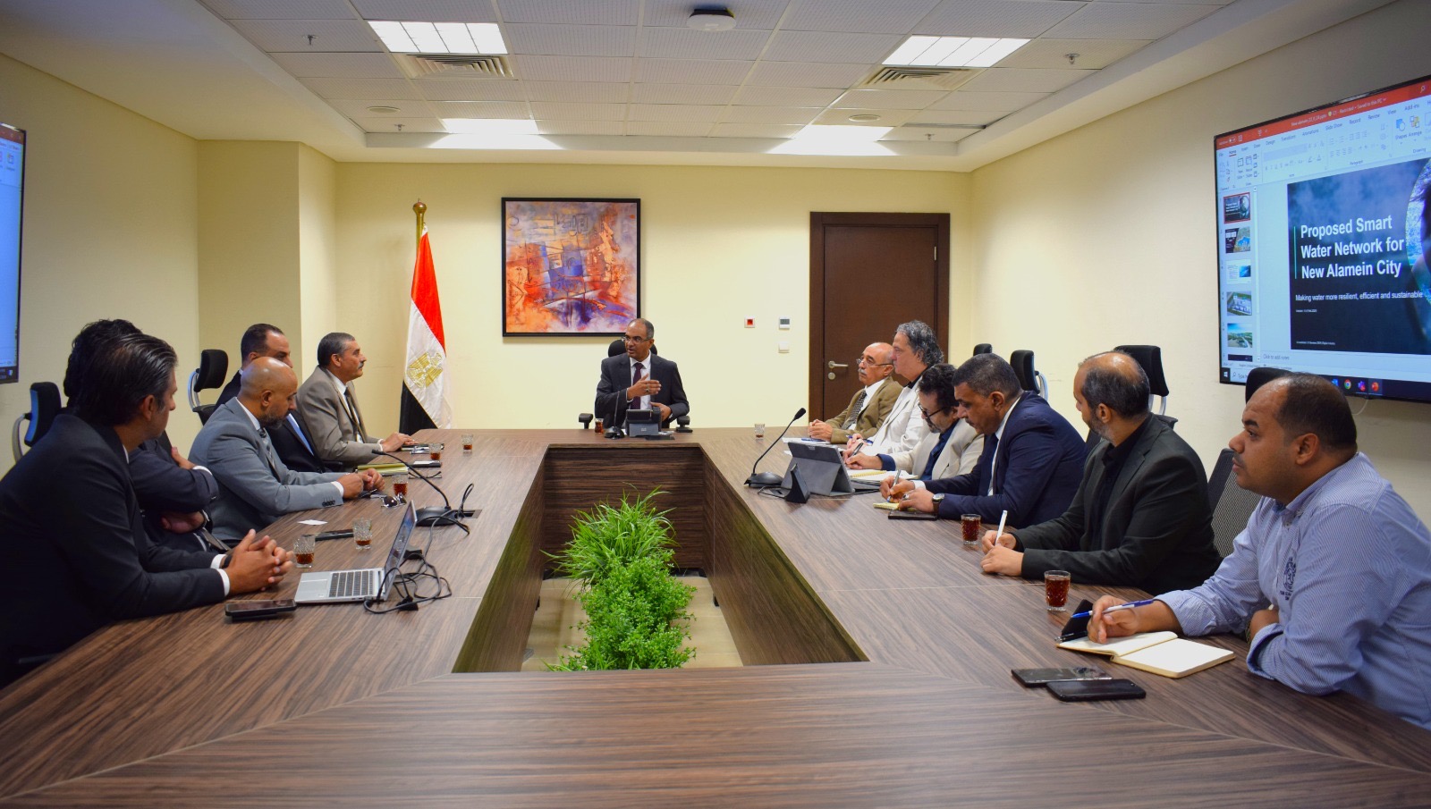 مصر تبحث مع شركات عالمية فرص التعاون في استخدام الأنظمة الذكية والمستدامة لتقديم الخدمات بالمدن الجديدة