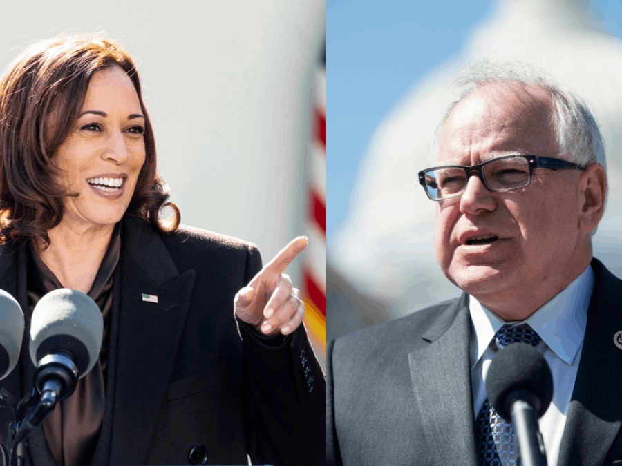 CNN: هاريس تستقر على تيم والز نائبًا في حملتها الرئاسية