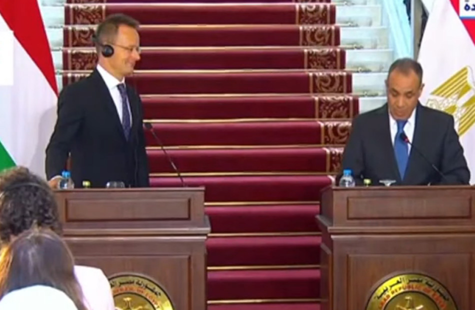 وزير الشؤون الخارجية والتجارية بالمجر: وقعنا على اتفاقية للتعاون مع مصر في مجال المفاعلات النووية