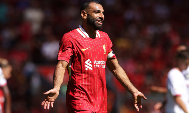 محمد صلاح لاعب ليفربول