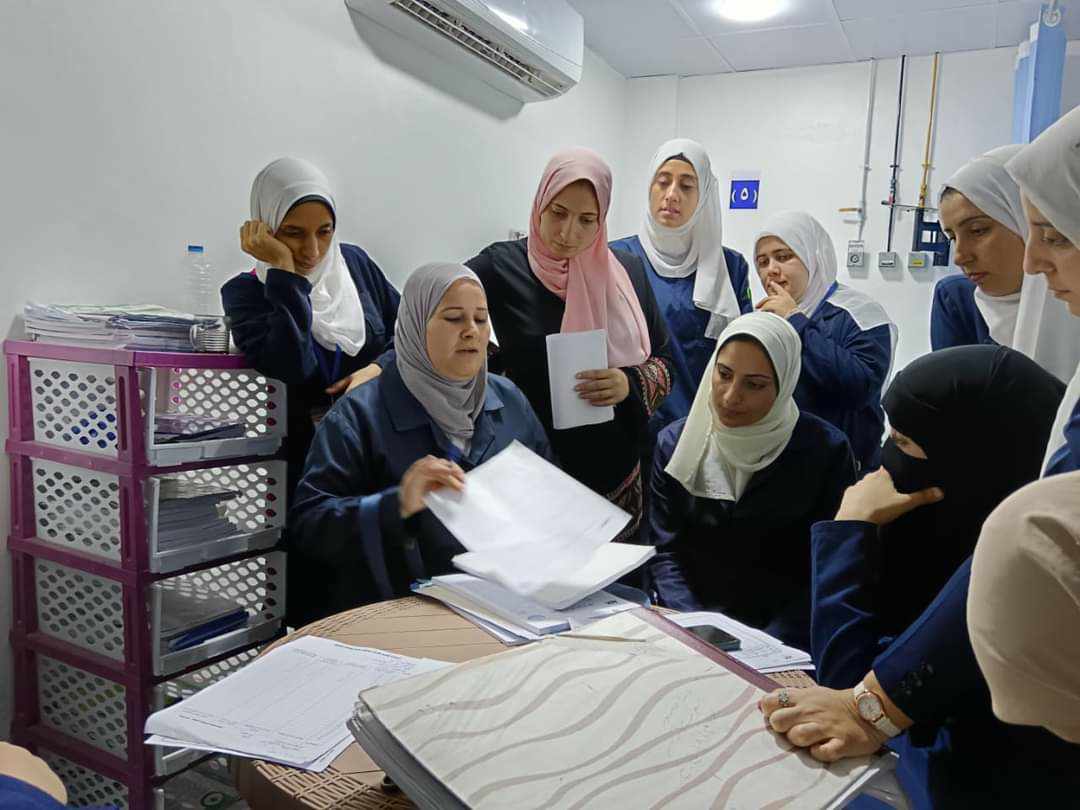 تدريبات وقائية لمكافحة العدوى بصحة كفر الشيخ