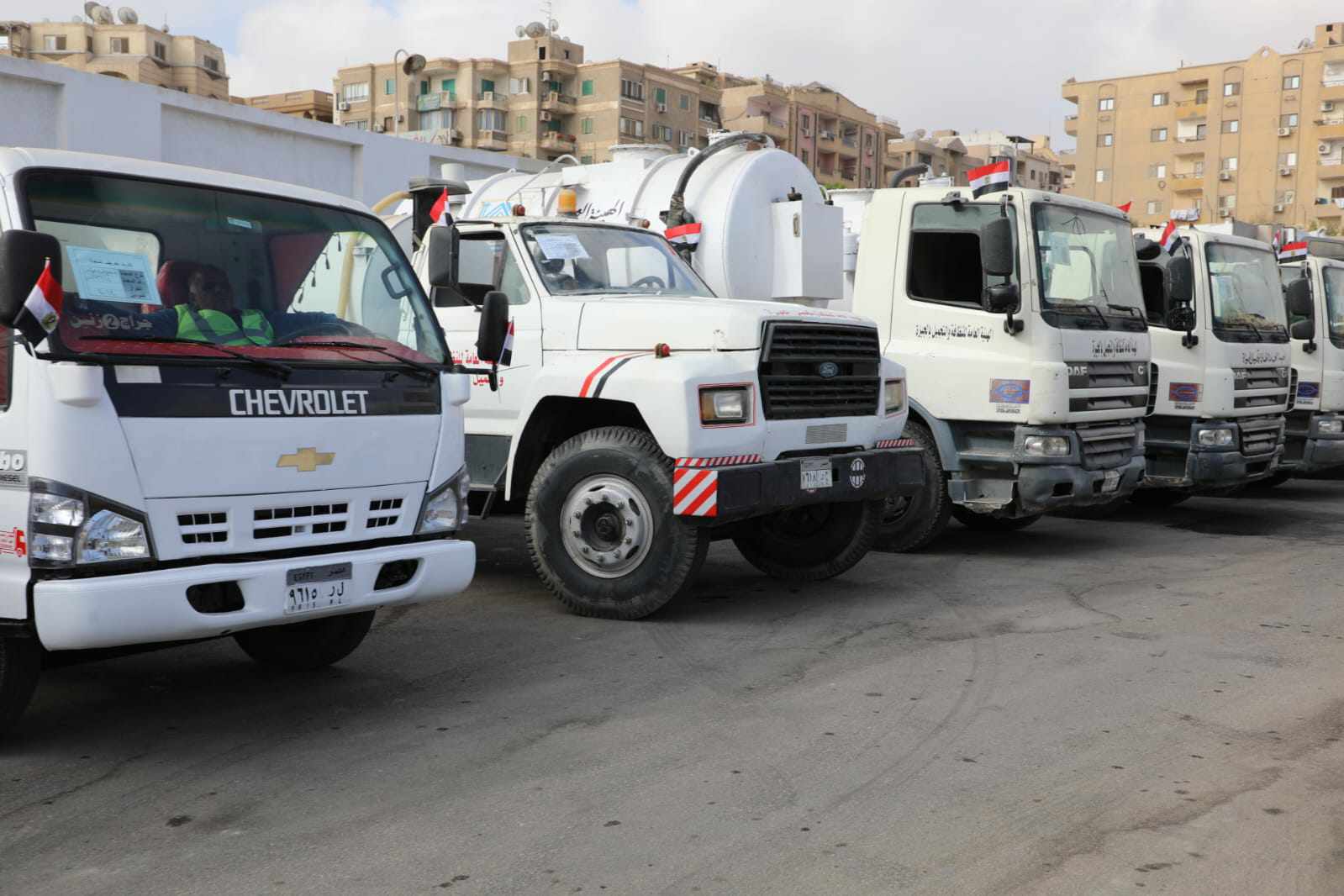 الجيزة ترفع كفاءة 54 معدة نظافة متنوعة المهام وتعيدهم للعمل