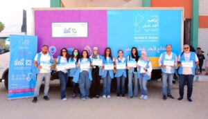 موظفو «الأهلي الكويتي – مصر» يشاركون في قوافل «إبراهيم بدران الطبية للأطفال» بالبحيرة