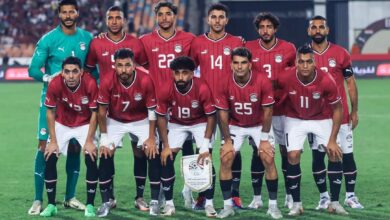 منتخب مصر من مباراة كاب فيردي