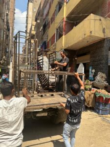 الجيزة تفتتح شارع أبو عبيدة بن الجراح بعد رفع الاشغالات للمحال والطريق العام