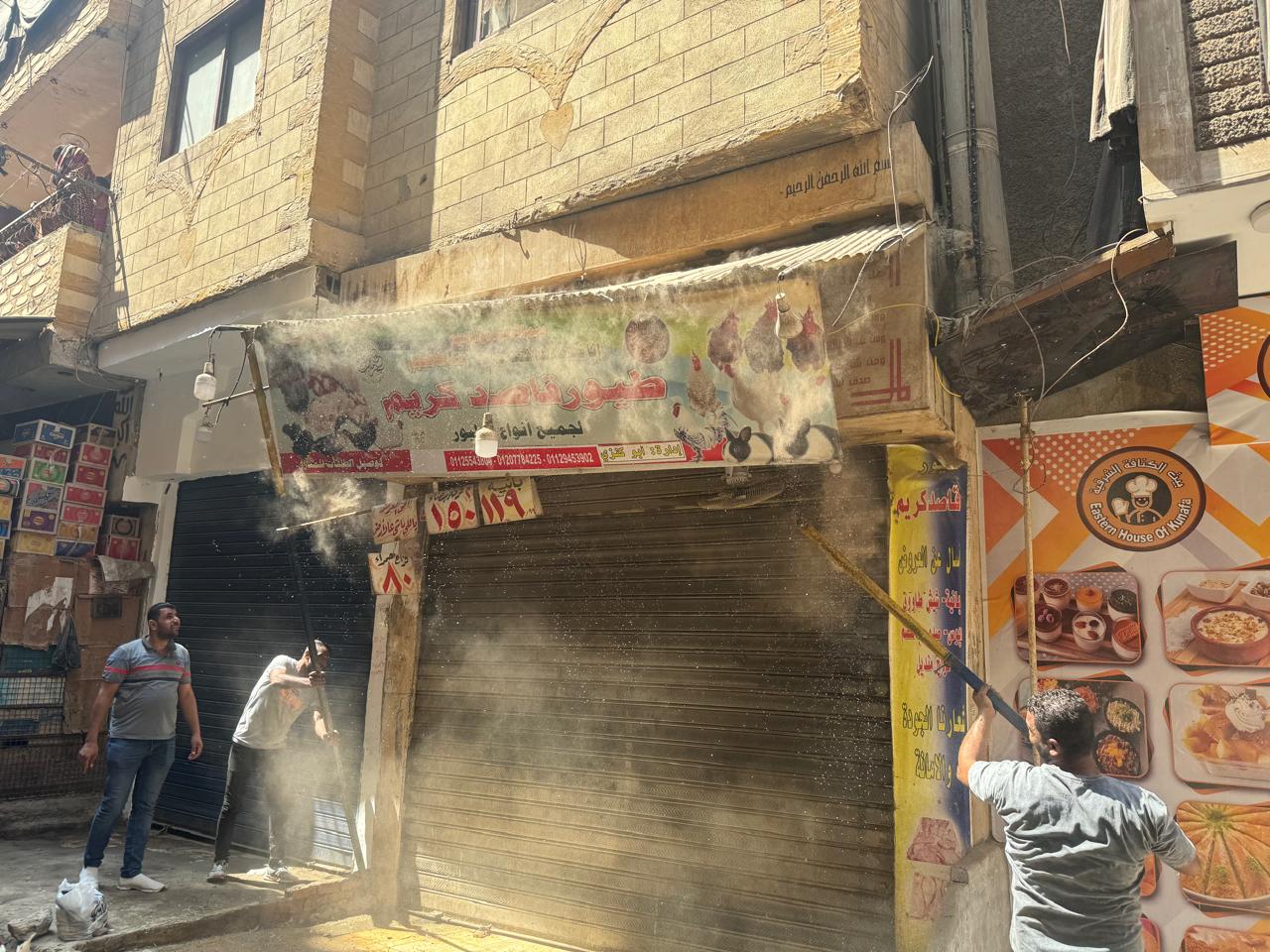 بعد رفع التعديات والإشغالات.. محافظة الجيزة تفتتح شارع الجمهورية بالهرم