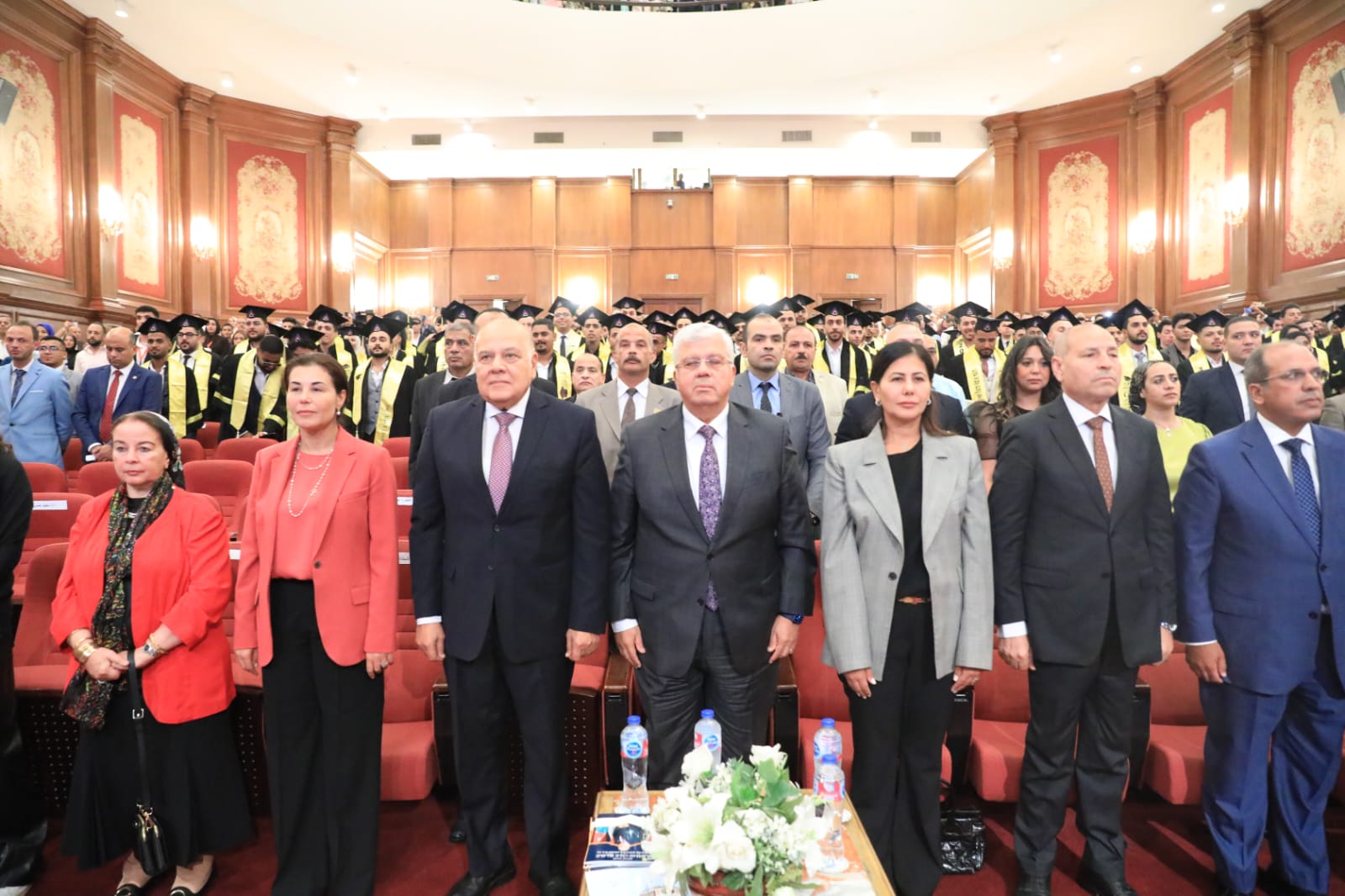 وزير التعليم العالي يشهد حفل تخريج دفعة جديدة من المعهد العالي للهندسة بأكاديمية الشروق
