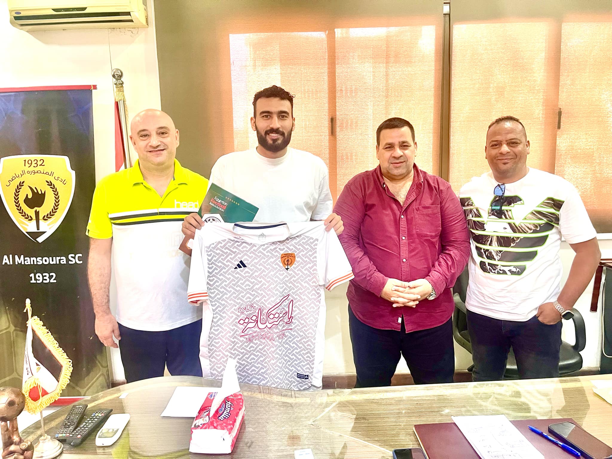 المنصورة يتعاقد مع لاعب حرس الحدود السابق 