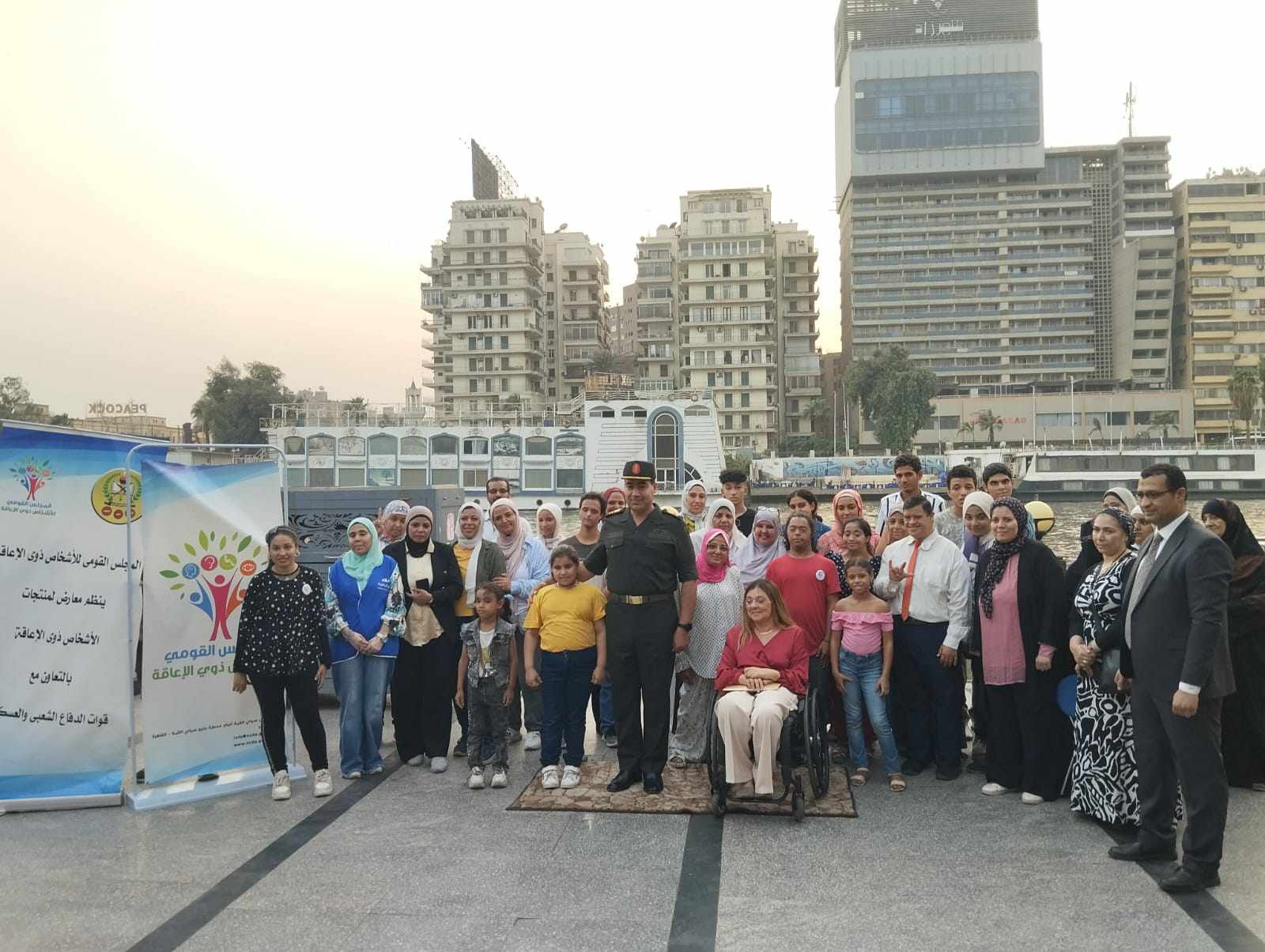 بمحافظةالقاهرة افتتاح المعرض الحادي عشر لمنتجات الأشخاص ذوى الإعاقة