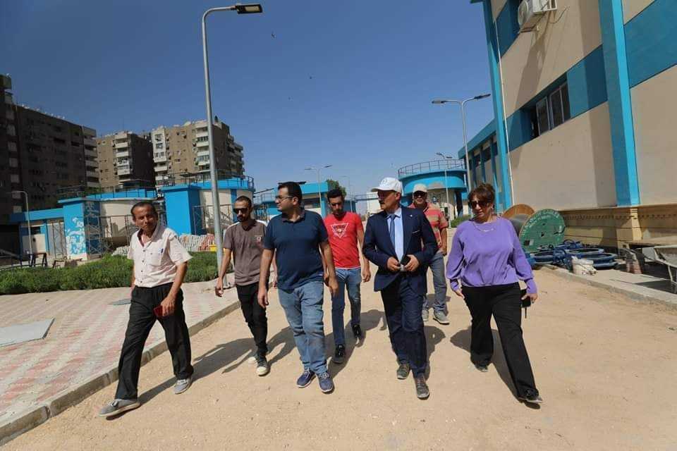 قرب الإنتهاء من تطوير محطة مياه الهلالي بأسيوط للقضاء على مشكلة الأدوار العليا