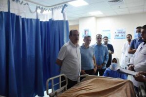 محافظ أسوان : مستعدون للتعامل مع أي حالات طارئة