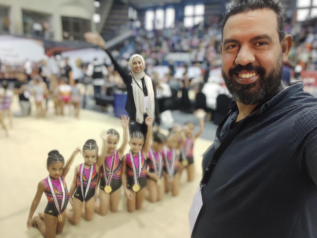 أكاديميه سيتي سبورت تبدع في كأس مصر للجمباز