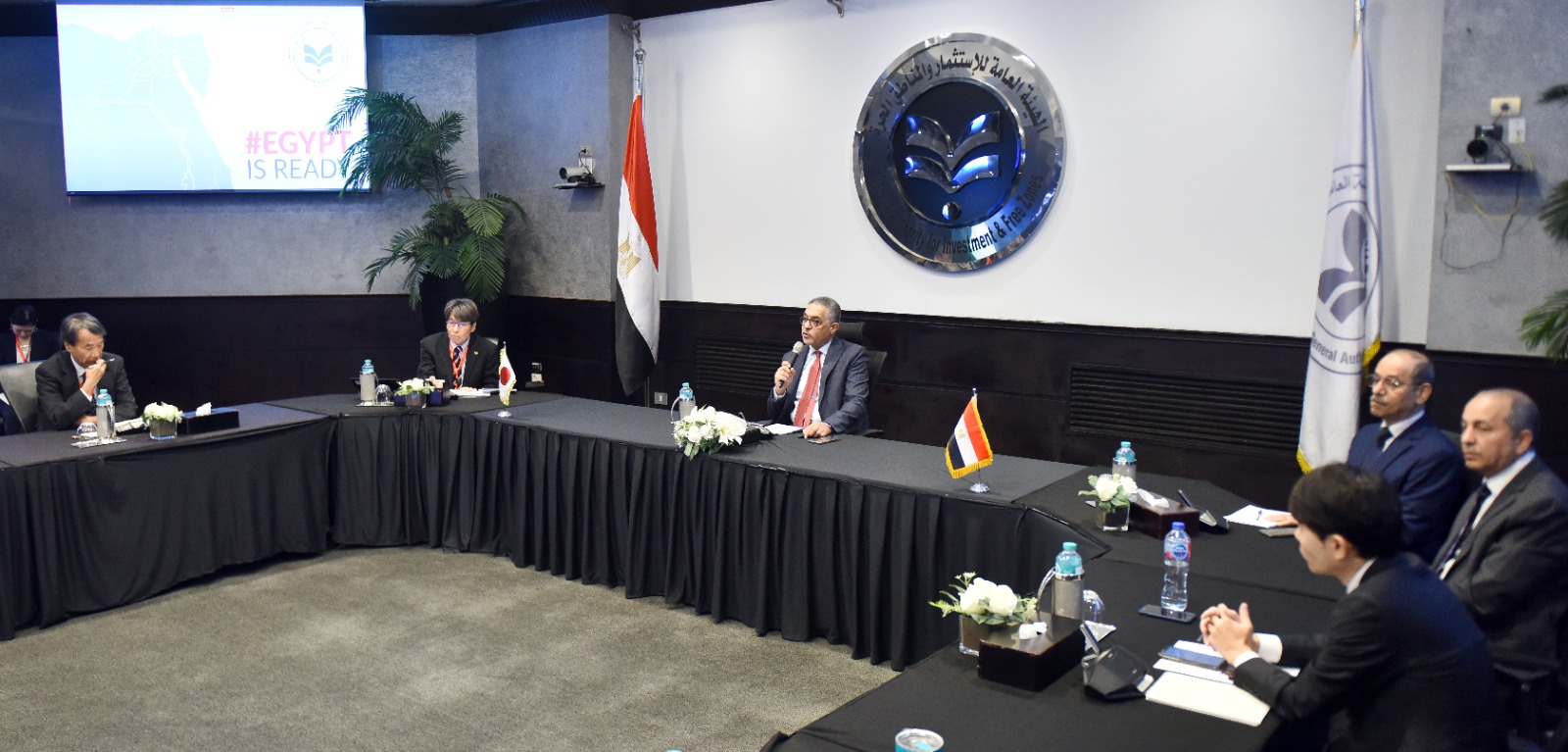 الهيئة العامة للاستثمار تبحث مع وفد من الشركات اليابانية توطين تكنولوجيا الطاقة الخضراء