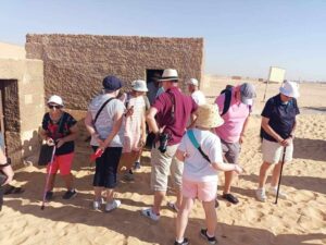 محافظة المنيا تستقبل وفود سياحية من جنسيات مختلفة