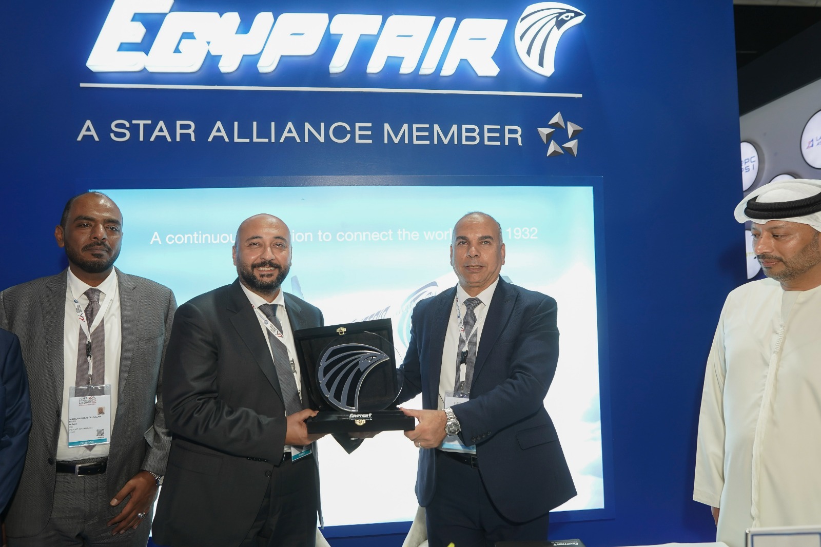 مصرللطيران للخدمات الأرضية توقع بروتوكول تعاون مع وكالة ONE PORT