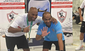 وصول بعثة فريق نادي الزمالك حاملة كأس السوبر الأفريقية علي النيل للطيران