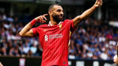 محمد صلاح لاعب ليفربول