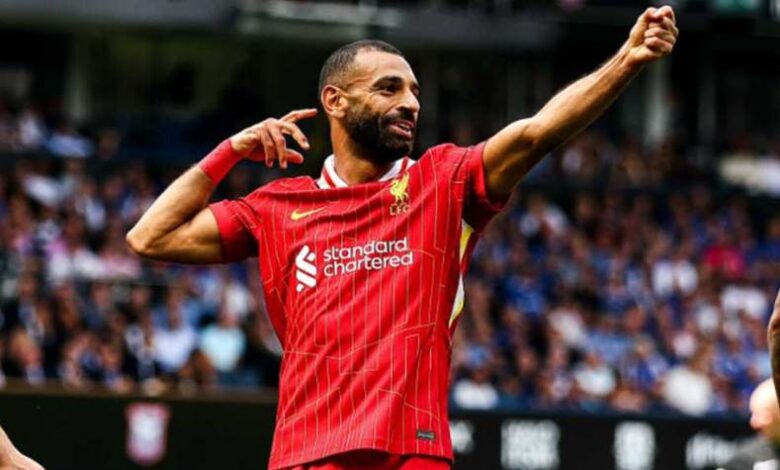 محمد صلاح لاعب ليفربول