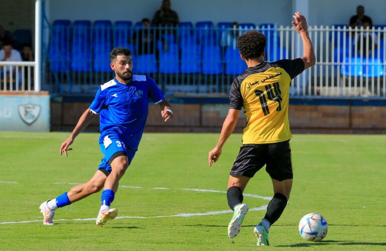 مباراة المقاولون العرب و القناة