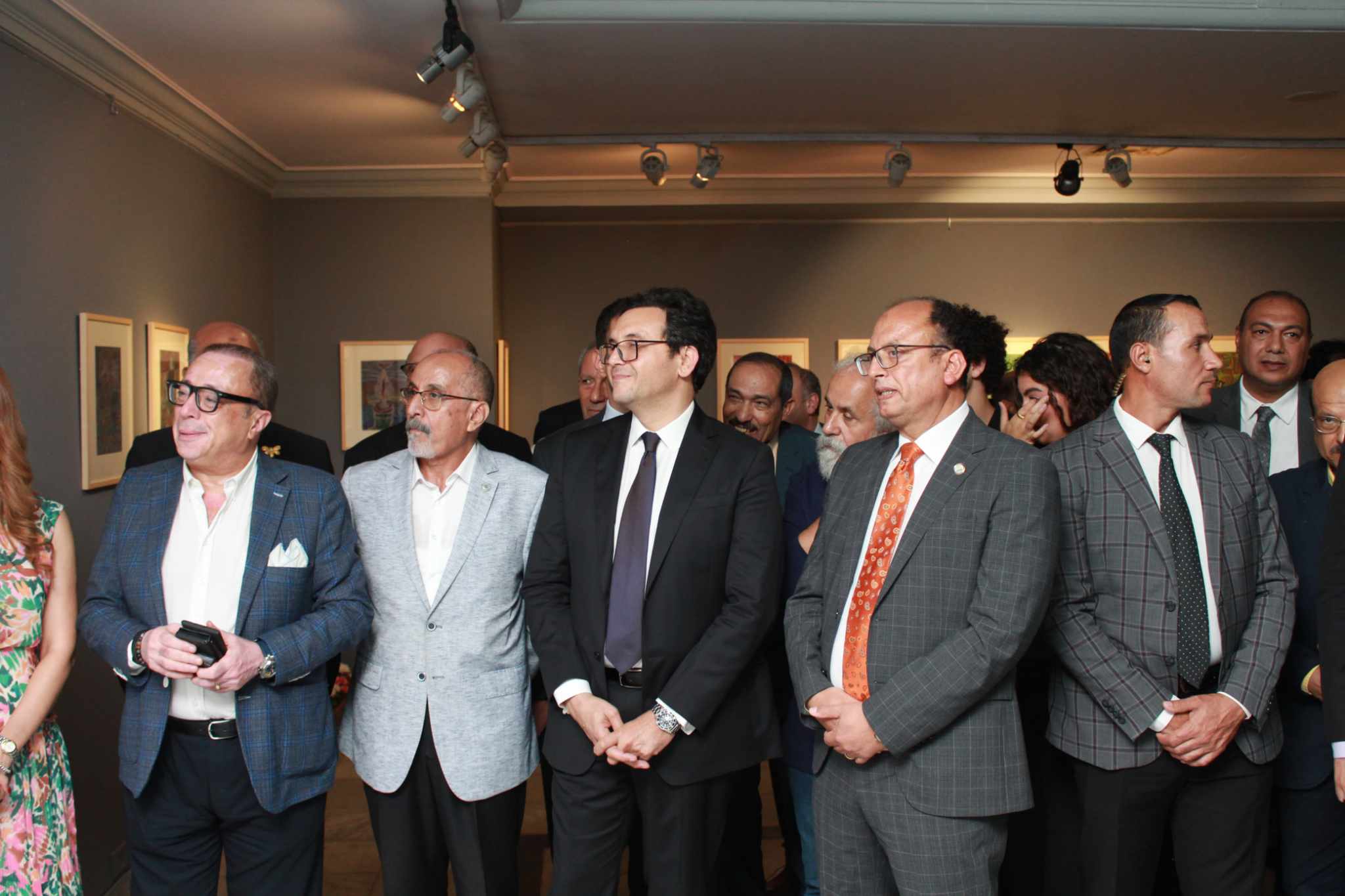 بحضور وزير الثقافة ؛ إفتتاح معرض ” تواصل الأجيال الجبالي و قنديل “