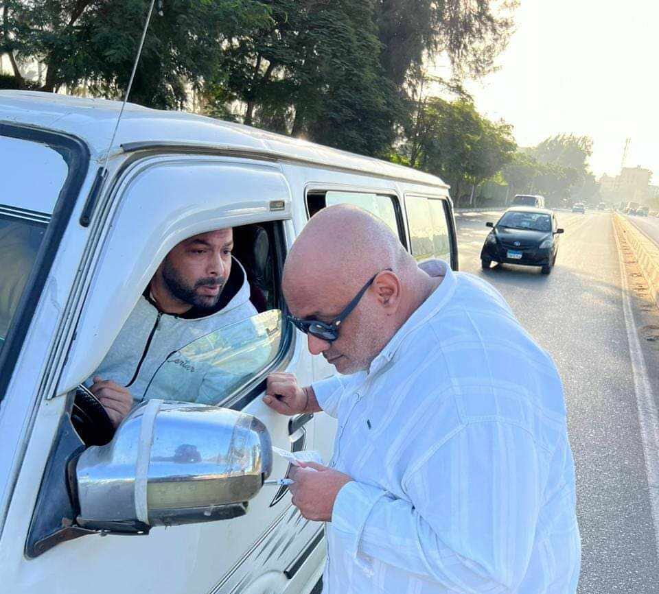 ضبط 130 مخالفة لسيارات السرفيس في الجيزة