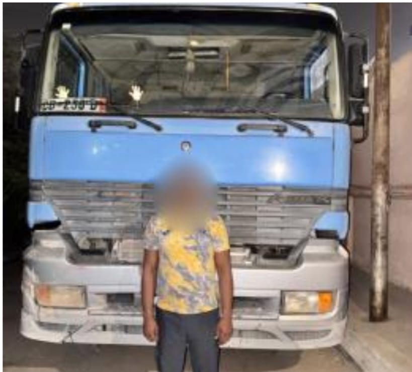 مصرع شخص دهسا أسفل عجلات سيارة نقل بمنطقة السلام