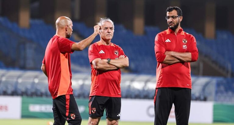 مارسيل كولر المدير الفني للاهلي