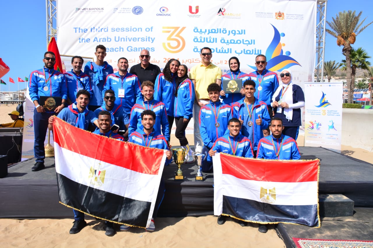 منتخب مصر للجامعات يحصد ذهبية وبرونزية في الدورة العربية