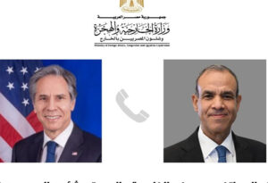 وزير الخارجية يبحث مع نظيره الأمريكي التطورات الإقليمية في الشرق الأوسط