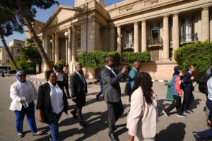 زيارة تفقدية لمستشفى القصر العيني