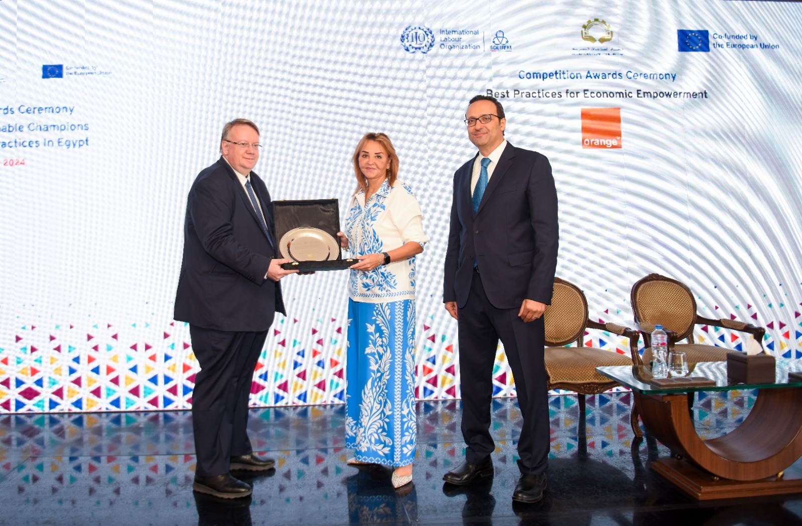 منظمة العمل الدولية تمنح اورنج مصر جائزة «الأفضل» في ممارسات التمكين الاقتصادي