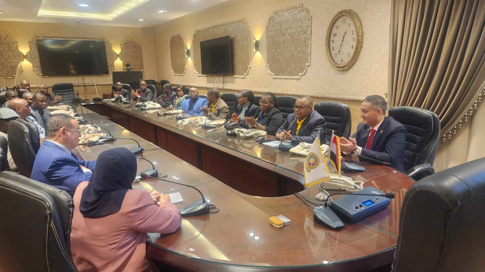 وفد نيجيري يطلع على التجربة المصرية لمكافحة التهرب الجمركي