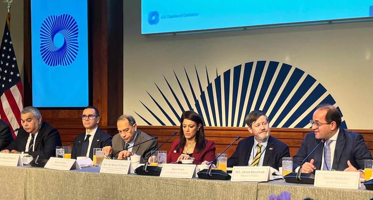 وزير المالية خلال اجتماعات واشنطن: نتطلع إلى تعاون أكبر مع غرفة التجارة الأمريكية