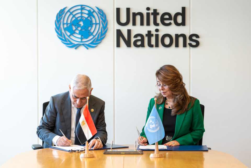 النائب العام ومكتب الأمم المتحدة المعني بالمخدرات والجريمة يوقعين مذكرة تفاهم