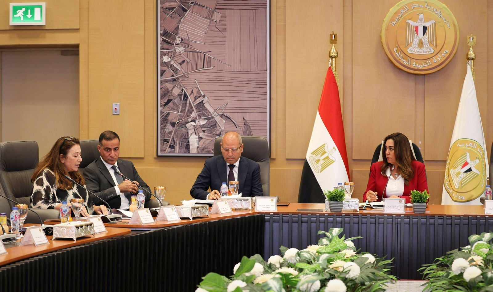 وزيرة التنمية المحلية : التحضيرات الخاصة باستضافة مصر للمنتدى الحضري العالمي تسير على قدم وساق