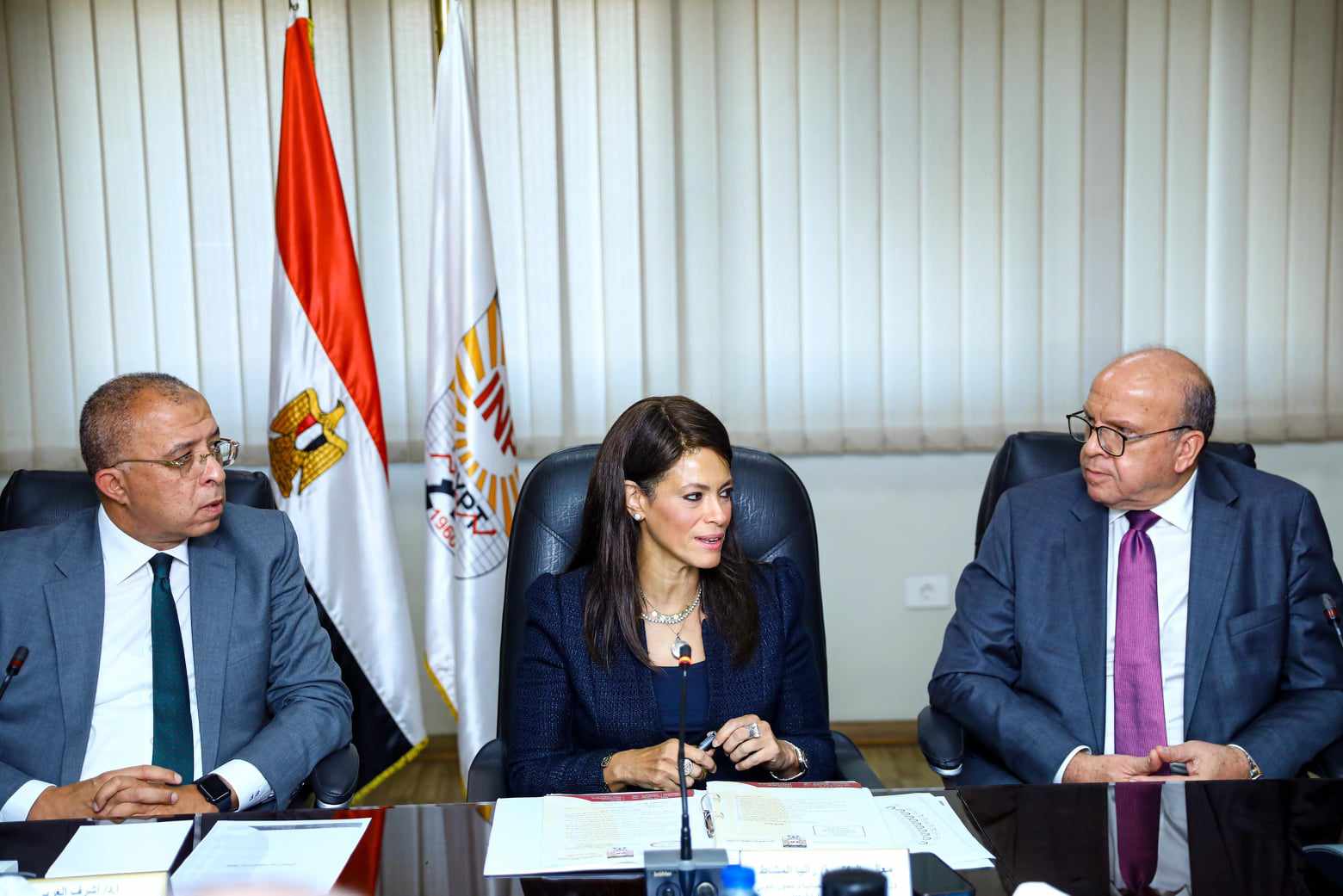 المشاط تترأس اجتماع مجلس الإدارة الأول لمعهد التخطيط القومي