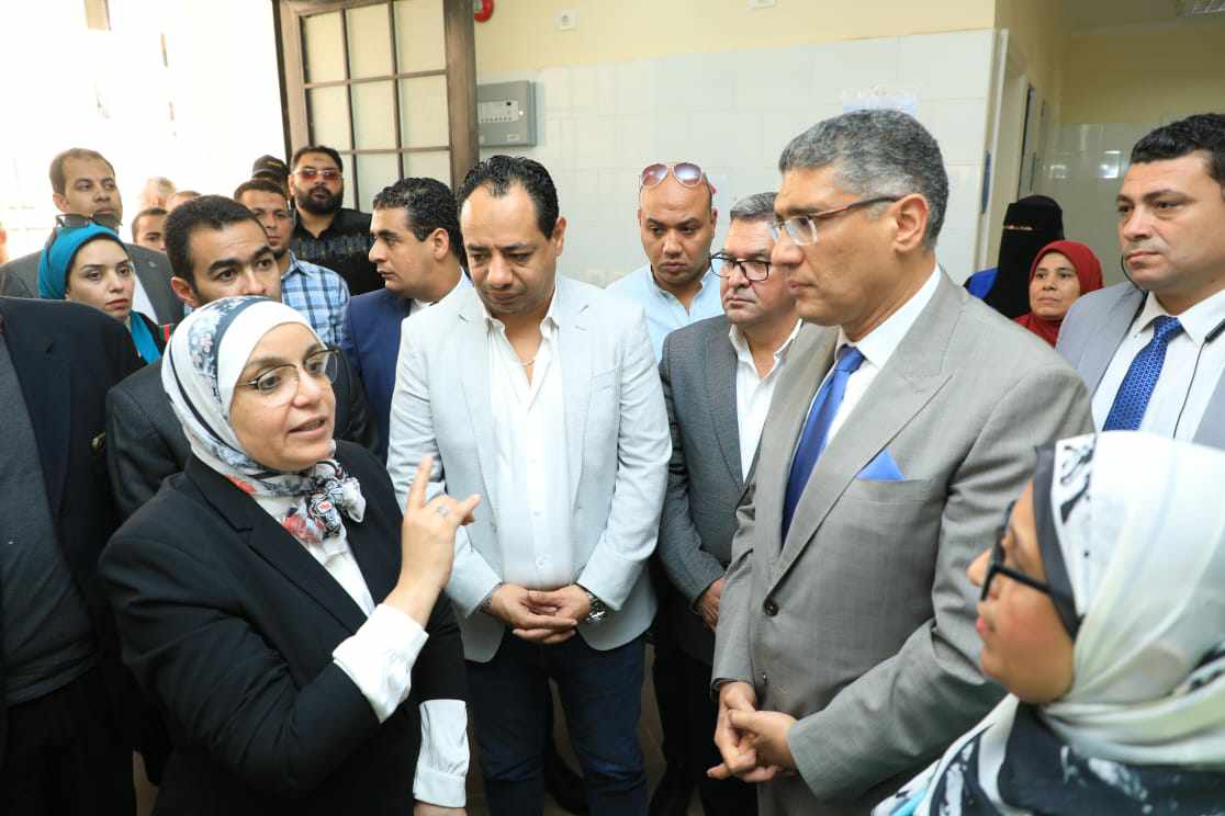 محافظ الجيزة يفتتح قسم الطوارئ بمستشفى ٦ أكتوبر المركزي