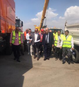 رئيس القابضة للمطارات يتابع التجهيزات النهائية لتنفيذ تجربة الطواريء بمطار القاهرة