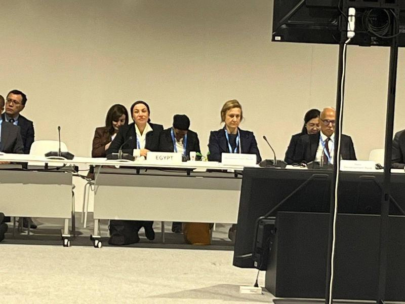 وزيرة البيئة تشارك في جلسة “تمويل المناخ” خلال مؤتمر COP29 بأذربيجان
