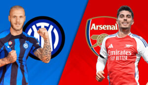 موعد مباراة إنتر ميلان الإيطالي وأرسنال الإنجليزي