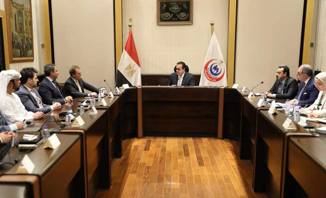 وزير الصحة يستقبل وفد شركة “سكوب” الإماراتية لتعزيز التعاون الطبي المشترك