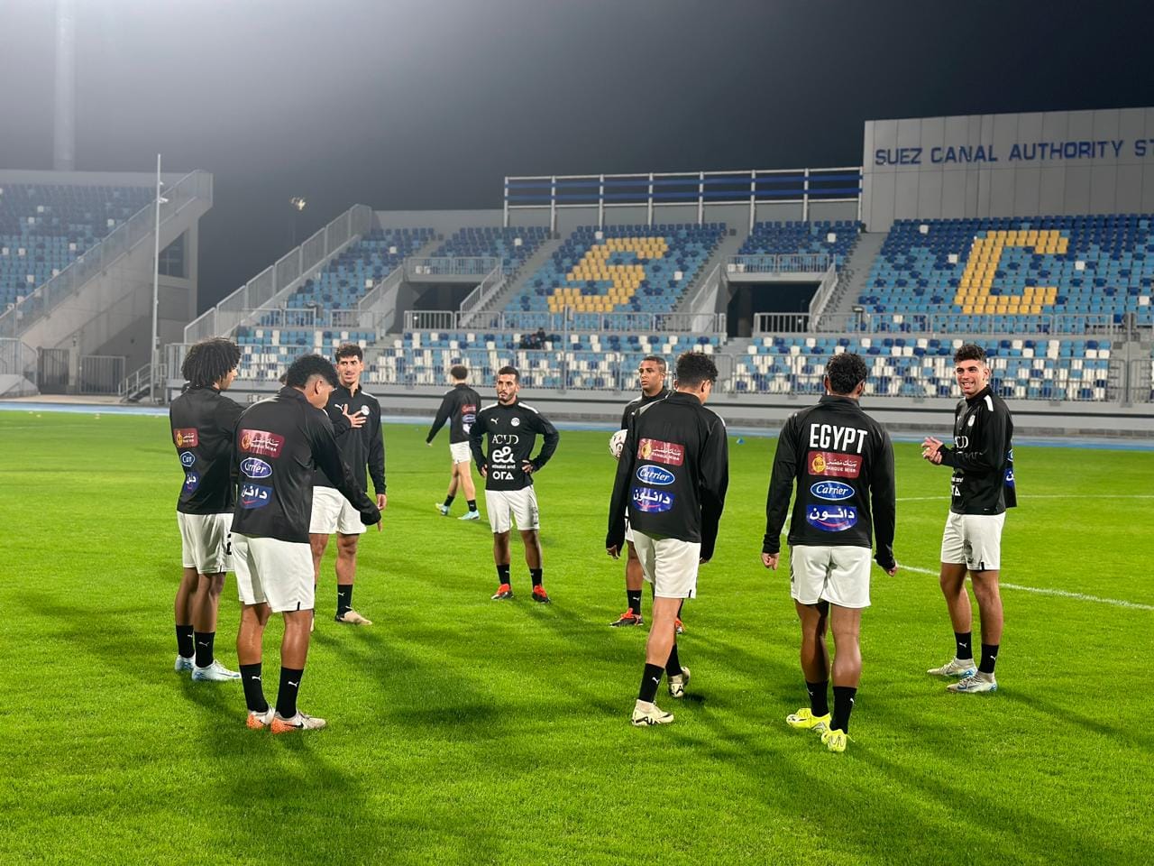 منتخب الشباب يستعد لمواجهة تنزانيا بمعسكر الإسماعيلية