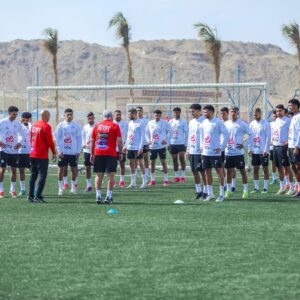 منتخب مصر يخوض تدريبه الصباحي باستاد الدفاع الجوي إستعداداً لكاب فيردي